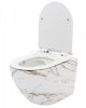 REA - Misa WC podwieszana CARLOS SLIM LAVA MAT